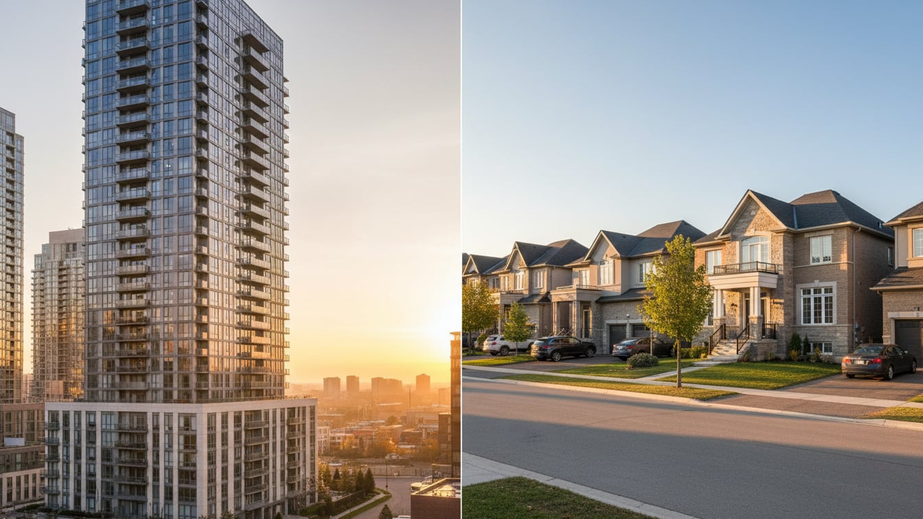 Condo vs. Freehold in the GTA: Finding Your Perfect Home — illustrative image