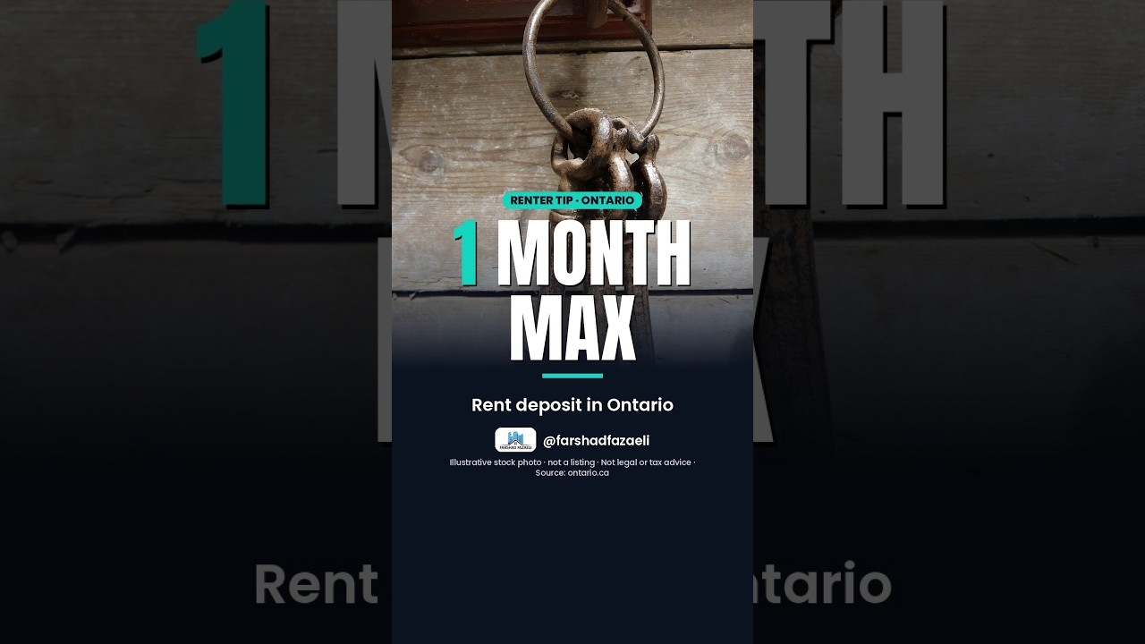 Understanding Ontario's Rent Deposit Rules: A Guide for Tenants and Landlords